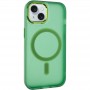 Чохол TPU+PC Lily with MagSafe для Apple iPhone 14 (6.1") Army Green