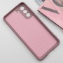 Чохол Silicone Cover Lakshmi Full Camera (A) для Samsung Galaxy S21 FE Рожевий / Pink Sand