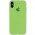 Чохол Silicone Case Full Protective (AA) для Apple iPhone X (5.8") / XS (5.8") М'ятний / Mint