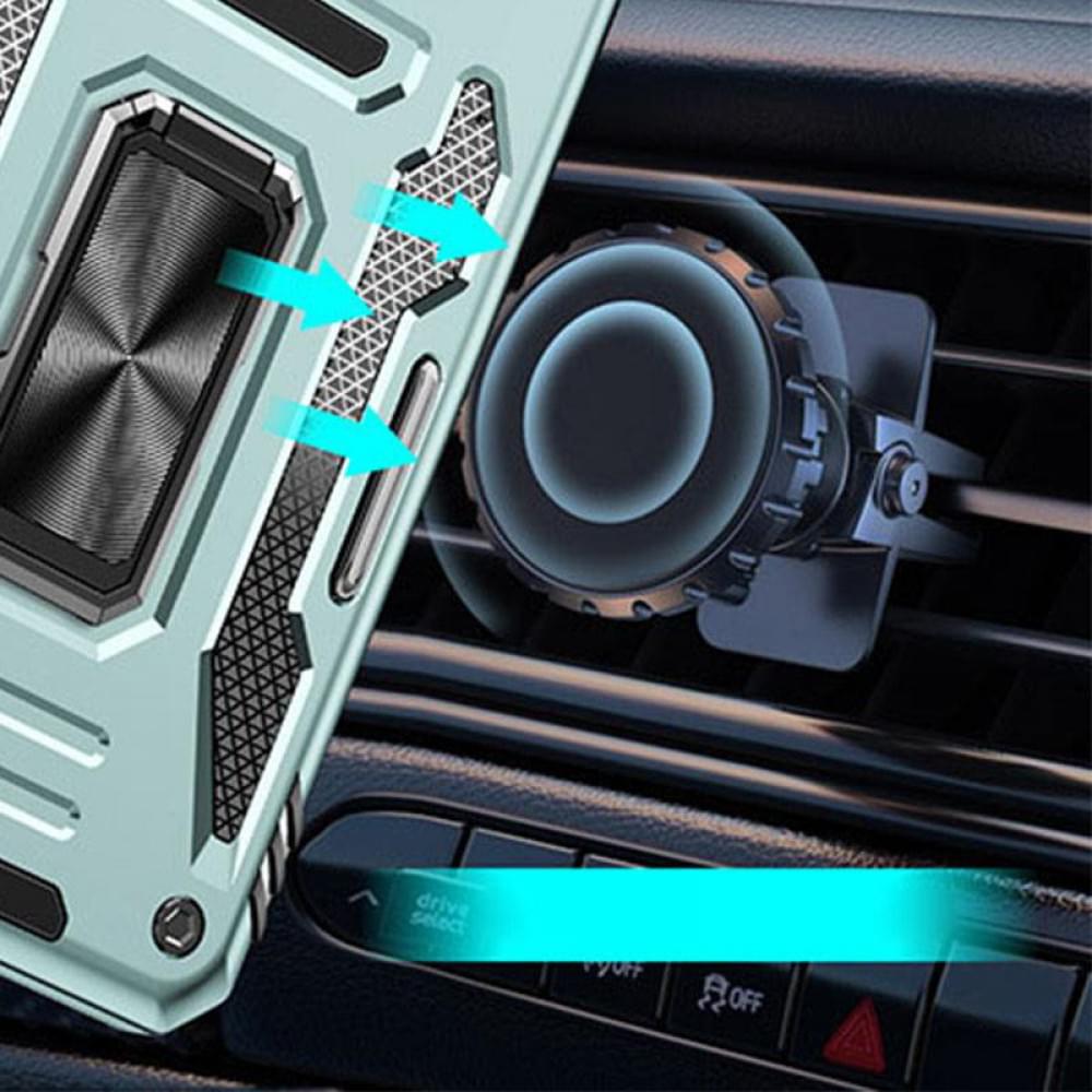 Ударопрочный чехол Camshield Army Ring для Xiaomi Redmi Note 14 4G (Int. version) / 14 5G