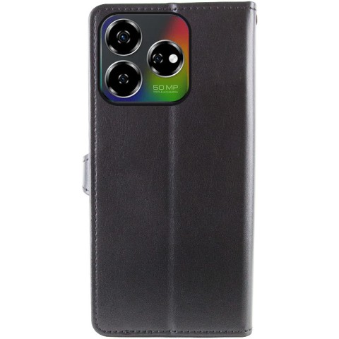 Шкіряний чохол-книжка GETMAN Gallant (PU) для ZTE Nubia V60 Чорний