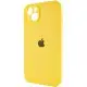Чохол Silicone Case Full Camera Protective (AA) для Apple iPhone 13 (6.1") Жовтий / Yellow