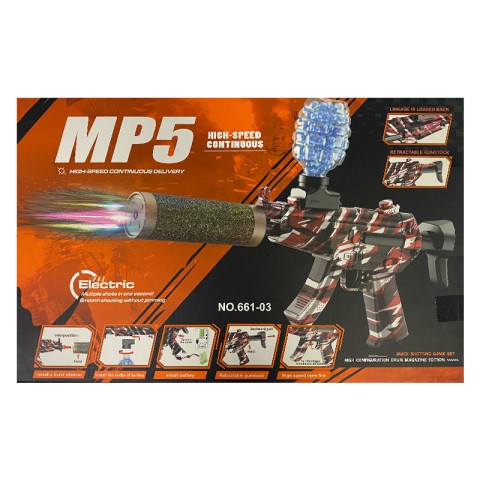 Автомат на гідрогелевих кульках (орбізах) MP5 Camouflage Red