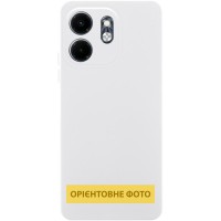 Чохол TPU GETMAN Liquid Silk Full Camera для Motorola Moto G86 5G Білий / White