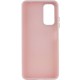 TPU чохол Bonbon Metal Style для Samsung Galaxy A14 4G/5G Рожевий / Light pink