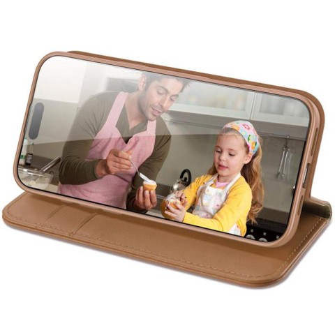 Чохол-книжка Dux Ducis Hivo для Apple iPhone 17 Pro (6.3") Brown