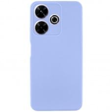 Чохол TPU GETMAN Liquid Silk Full Camera для Xiaomi Redmi 13 4G / Poco M6 4G Бузковий / Light purple