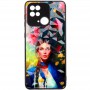 TPU+PC чохол Prisma Ladies для Xiaomi Redmi 10C / Poco C40 Peonies