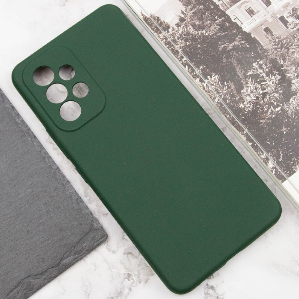 Чохол Silicone Cover Lakshmi Full Camera (AAA) для Samsung Galaxy A52 4G / A52 5G / A52s Зелений / Cyprus Green