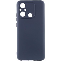 Чохол TPU GETMAN Liquid Silk Full Camera для Xiaomi Redmi 12C Синій / Midnight Blue