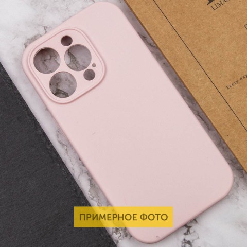 Чохол Silicone Case Full Camera Protective (AA) NO LOGO для Apple iPhone 16 Plus (6.7") Рожевий / Chalk Pink