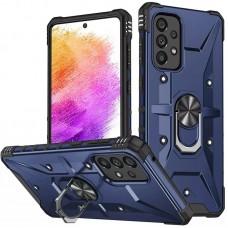 Ударостійкий чохол Pathfinder Ring для Samsung Galaxy A33 5G Синій / Navy