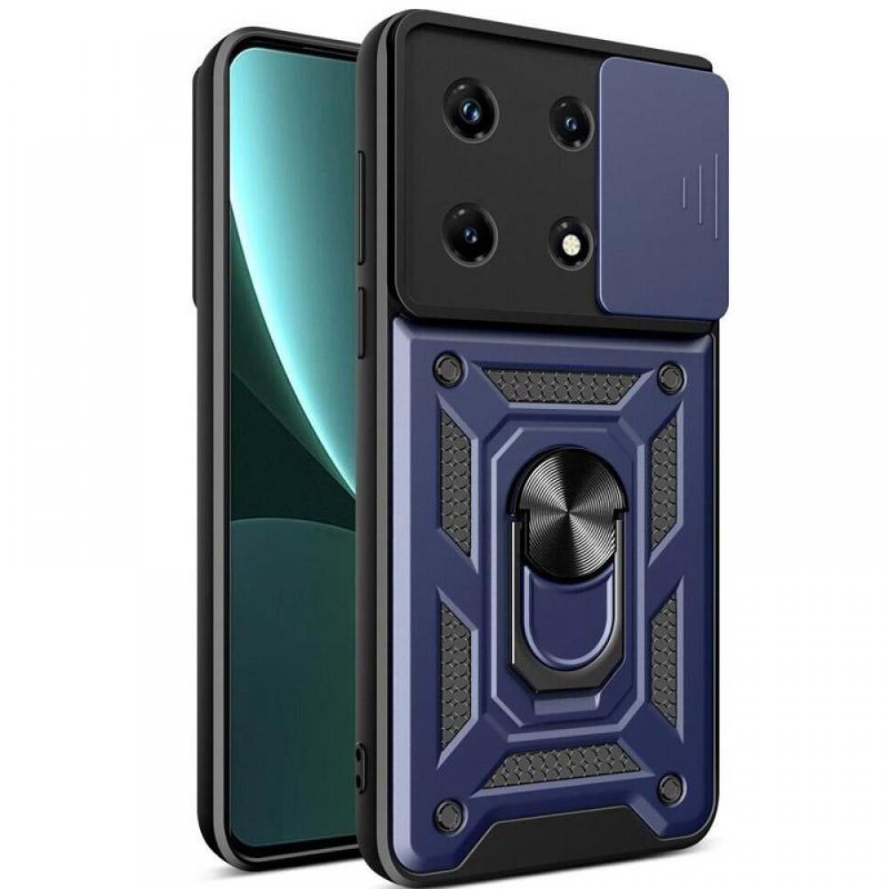 Чохол Ummi Camshield Serge Ring для Xiaomi 13 Синій