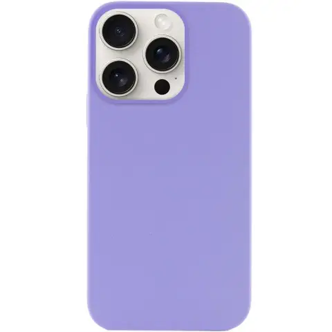 Чохол Silicone Case Full Protective (AA) NO LOGO для Apple iPhone 14 Pro (6.1") Бузковий / Dasheen
