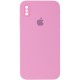 Чехол Silicone Case Square Full Camera Protective (AA) для Apple iPhone XS / X (5.8")