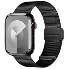 Ремінець Hoco WA26 Milanese Loop Strap для Apple watch 38/40/41mm Black