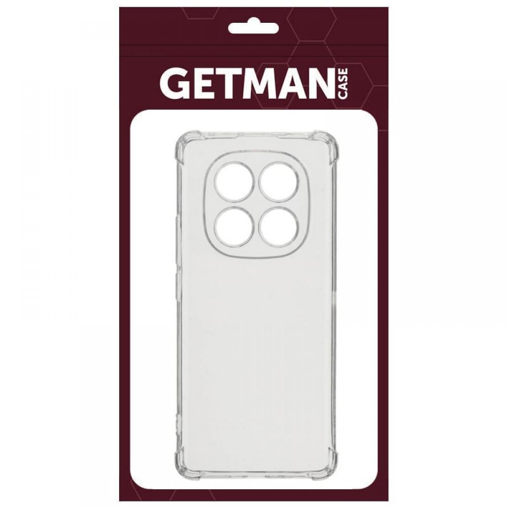 TPU чехол GETMAN Ease logo усиленные углы Full Camera для Xiaomi Redmi Note 14 Pro+ 5G