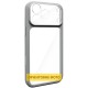 Чохол TPU GETMAN Moon Clear with MagSafe для Apple iPhone 16 Pro (6.3") Grey