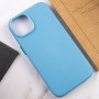 Шкіряний чохол Leather Case (AA) with MagSafe для Apple iPhone 13 (6.1") Blue