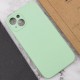 Чохол Silicone Case Full Camera Protective (AA) NO LOGO для Apple iPhone 13 (6.1") Зелений / Pistachio