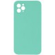 Чохол Silicone Case Square Full Camera Protective (AA) NOLOGO для Apple iPhone 11 Pro (5.8") Бірюзовий / Turquoise