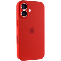 Чохол Silicone Case Full Camera Protective (AA) для Apple iPhone 16 (6.1") Червоний / Red