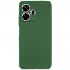 Чохол Silicone Cover Lakshmi Full Camera (AAA) для Xiaomi Redmi 13 4G / Poco M6 4G Зелений / Cyprus Green