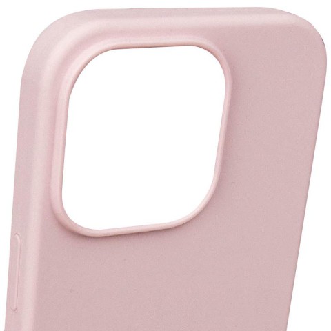 Чохол Silicone Case Full Protective (AA) NO LOGO для Apple iPhone 16 Pro Max (6.9") Рожевий / Chalk Pink