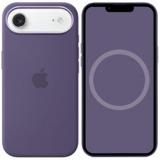 Чохол Silicone case (AAA) with Magsafe and Animation для Apple iPhone 17 Air (6.5") Purple Fog