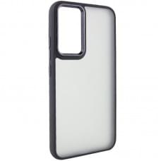 Чохол TPU+PC Lyon Frosted для Xiaomi Redmi Note 11 (Global) / Note 11S Black