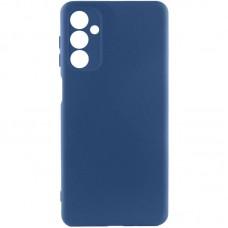 Чохол TPU GETMAN Liquid Silk Full Camera для Samsung Galaxy M23 5G Синій / Navy Blue