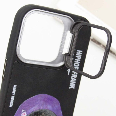 TPU+PC чохол Friends для Apple iPhone 15 Pro (6.1") Black Cat