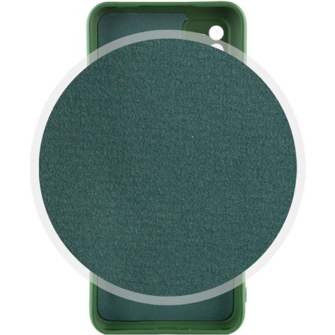 Чохол Silicone Cover Lakshmi Full Camera (AA) для Xiaomi Redmi A1 / A2 Зелений / Dark green