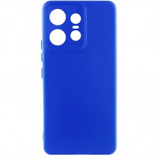 Чохол Silicone Cover Lakshmi Full Camera (AA) для Motorola Edge 50 Pro Синій / Iris