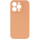 Чохол Silicone Case Full Camera Protective (AA) NO LOGO для Apple iPhone 16 Pro Max (6.9") Помаранчевий / Cantaloupe