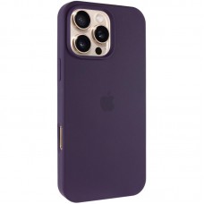 Чохол Silicone Case Full Protective (AA) для Apple iPhone 16 Pro (6.3") Фіолетовий / Elderberry