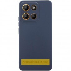 Чохол Silicone Cover Ummi Lakshmi Full Camera (AA) для Motorola Moto G86 5G Синій / Midnight Blue