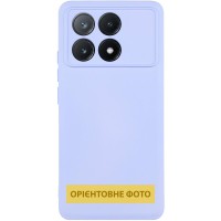Чохол TPU GETMAN Liquid Silk Full Camera для Xiaomi Poco X6 / Note 13 Pro 5G Бузковий / Light purple