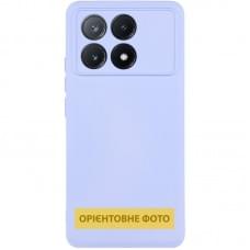 Чохол TPU GETMAN Liquid Silk Full Camera для Xiaomi Poco X6 / Note 13 Pro 5G Бузковий / Light purple