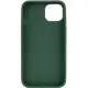 TPU чохол Bonbon Metal Style для Apple iPhone 14 Plus (6.7") Зелений / Pine green