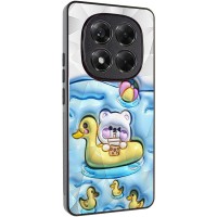 TPU+PC чохол Prisma Fluffie для Xiaomi Redmi Note 14 Pro 4G Ducklings