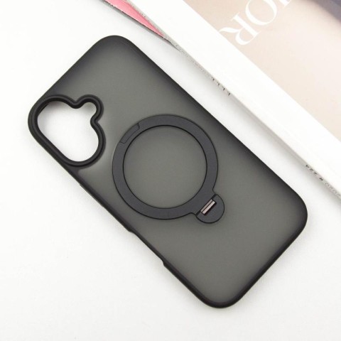 Чохол Ummi Colorful with MagSafe HQ Ring для Apple iPhone 16 (6.1") Black