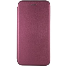 Шкіряний чохол-книжка Classy для Samsung Galaxy A34 5G Бордовий