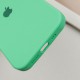 Чохол Silicone Case Full Protective (AA) для Apple iPhone 16 Plus (6.7") Зелений / Spearmint
