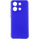 Чохол TPU GETMAN Liquid Silk Full Camera для Xiaomi Redmi Note 13 Pro 4G / Poco M6 Pro 4G / Note 14S Синій / Iris