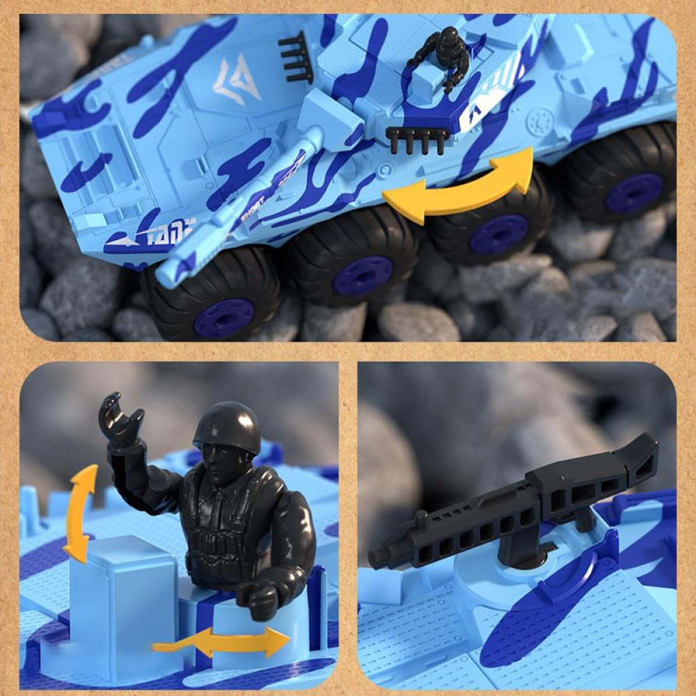 Бронетранспортер-амфибия на радиоуправлении SCHE Y1802