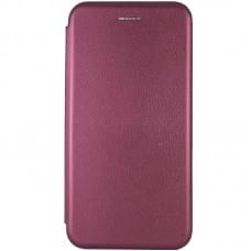 Шкіряний чохол-книжка Classy для Xiaomi Redmi Note 10 5G / Poco M3 Pro Бордовий