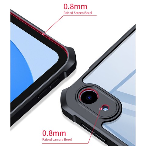 TPU+PC чохол Xundd c посиленими кутами для Apple iPad 10.9" (2022-24) / 11" (A16) 2025 Чорний