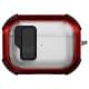 Футляр протиударний Locking Button для навушників Airpods Pro 3 Red