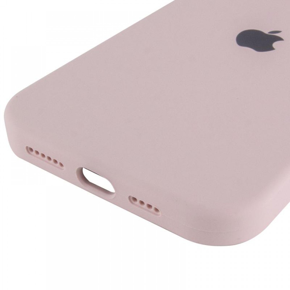 Чохол Silicone Case Full Protective (AA) для Apple iPhone 13 Pro Max (6.7") Рожевий / Chalk Pink